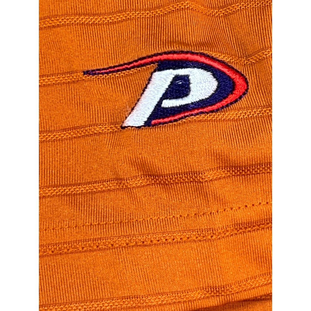 Pro Player Texas Longhorns Mens Large Burnt Orange Striped Performance Polo Shir - Picture 7 of 8